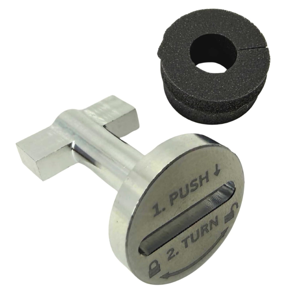 Replacement Center Locking Pin for SNOO® Smart Sleeper (2018+) | Replacement Center Screw with Compression Foam Ring